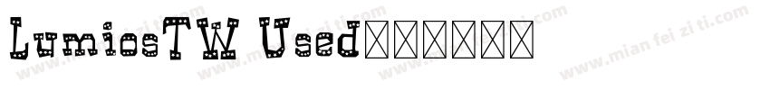 LumiosTW Used字体转换